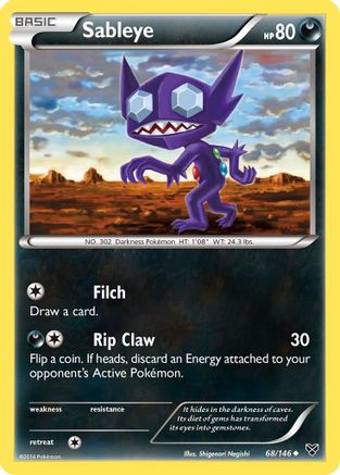 Sableye (68/146) [XY : Ensemble de base] 