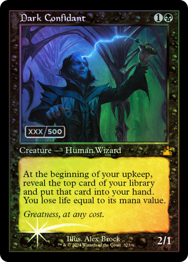 Dark Confidant (RVR-323Z) - [Ravnica Remastered] Foil