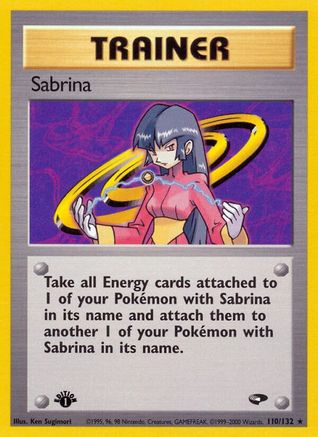 Sabrina (110) 110/132 - [Gym Challenge] 1st Edition