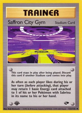 Saffron City Gym 122/132 - [Gym Challenge] 1st Edition