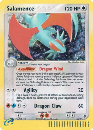 Salamence (10/97) [EX : Dragon] 