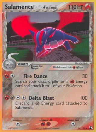 Salamence (Delta Species) 14/113 - [Delta Species] Holofoil