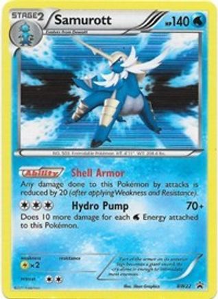 Samurott - BW22/101 - [Black and White Promos] Holofoil