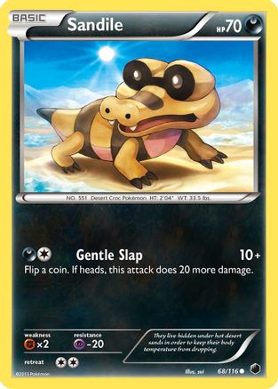 Sandile (68/116) [Noir et blanc : Gel du plasma] 