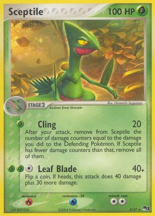 Sceptile (4/17) [POP Série 1] 