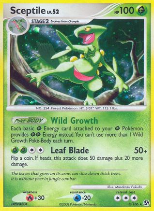 Sceptile (8/106) [Diamant &amp; Perle : Grandes Rencontres] 