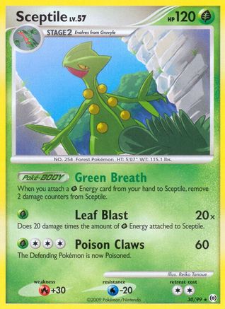 Sceptile (30/99) [Platine : Arceus] 