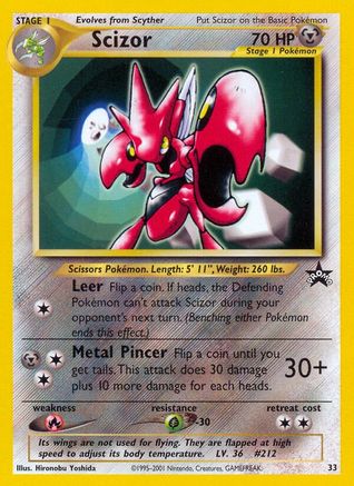 Scizor 33/53 - [WoTC Promo]