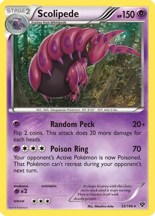 Scolipede/146 - [XY Base Set]