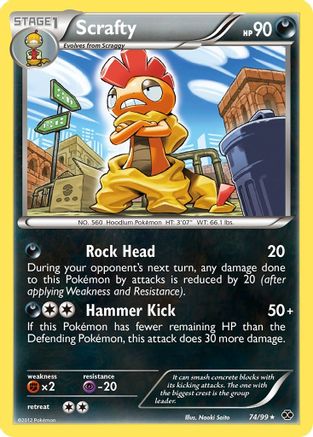 Scrafty 74/99 - [Next Destinies] Holofoil