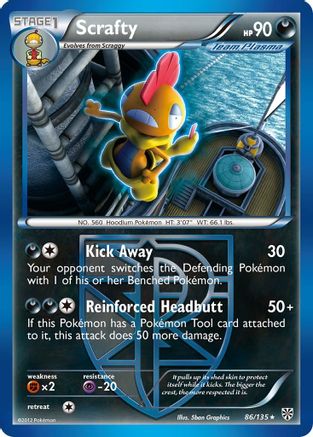 Scrafty (Team Plasma)/135 - [Plasma Storm]