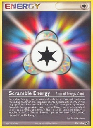 Scramble Energy (95/107) (Estampillé) [EX : Deoxys] 