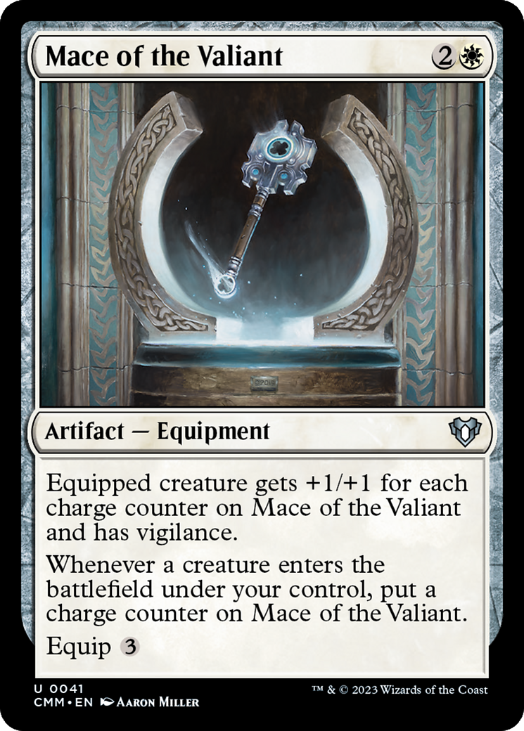Mace of the Valiant (CMM-041) - [Commander Masters]