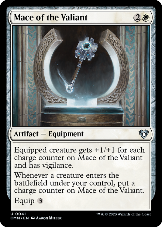 Mace of the Valiant (CMM-041) - [Commander Masters]