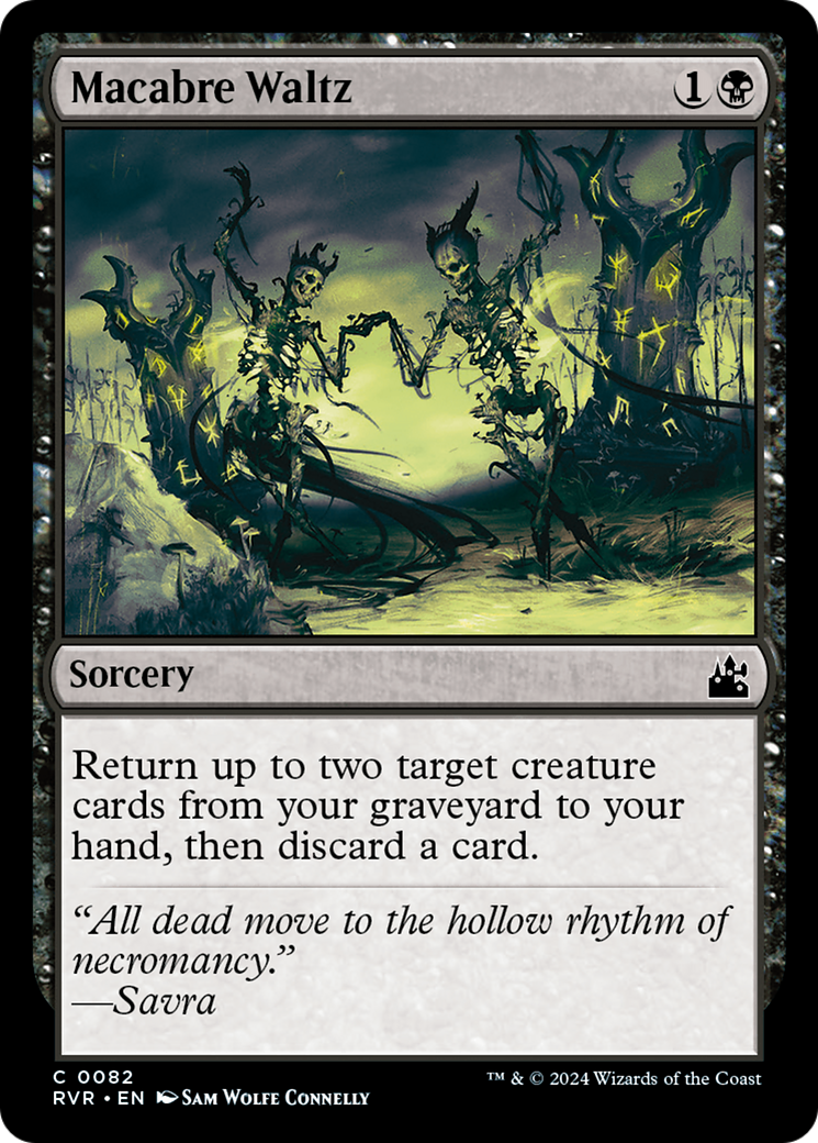 Macabre Waltz (RVR-082) - [Ravnica Remastered]