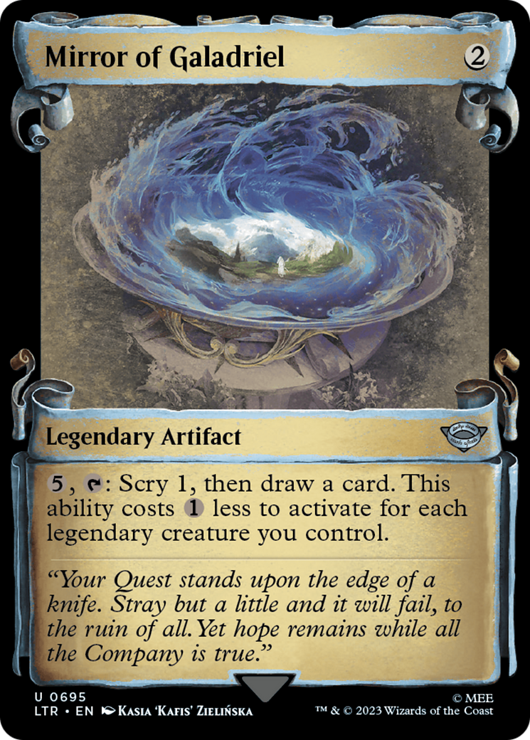 Mirror of Galadriel (LTR-695) - [The Lord of the Rings: Tales of Middle-earth]: (Showcase)