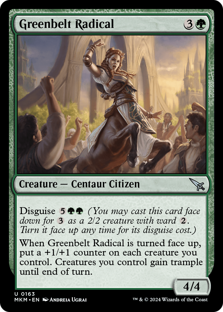 Greenbelt Radical (MKM-163) - [Murders at Karlov Manor] Foil
