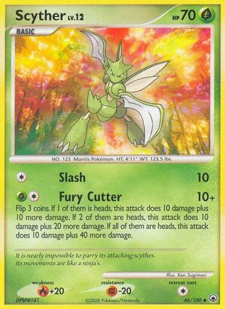 Scyther (46/100) [Diamant et perle : Majestic Dawn] 