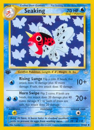 Seaking (37/64) [N3 Neo Revelation] 1st Edition