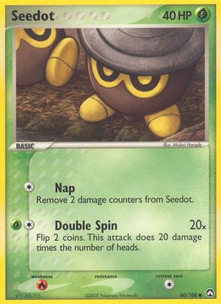 Seedot/108 - [Power Keepers] Reverse Holofoil