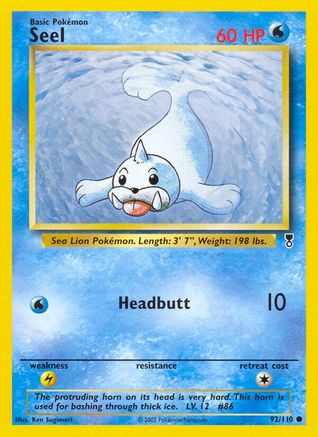 Seel 92/110 - [Legendary Collection]