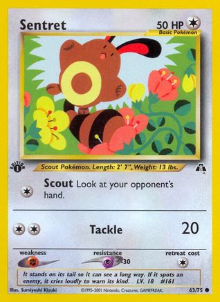 Sentret 63/75 - [Neo Discovery] 1st Edition