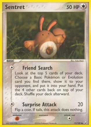 Sentret (75/109) [EX : le retour de la Team Rocket] 