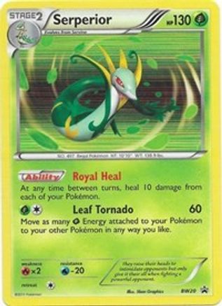 Serperior (BW20) [Noir et blanc : promotions Black Star] 