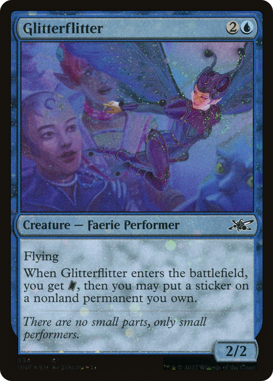 Glitterflitter (UNF-334) - [Unfinity] Foil