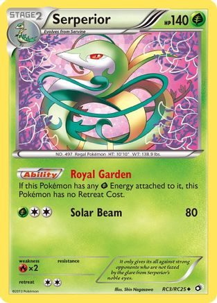 Serperior (RC3/RC25) [Black & White: Legendary Treasures]