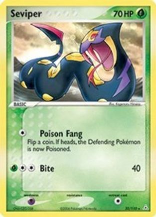 Seviper/110 - [Holon Phantoms] Reverse Holofoil