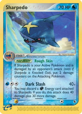 Sharpedo (22/109) [EX : Rubis et Saphir] 
