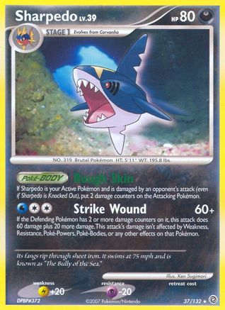 Sharpedo (37/132) [Diamant et perle : merveilles secrètes] 