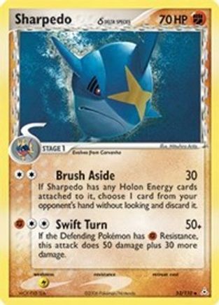 Sharpedo (53/110) (Espèce Delta) [EX : Fantômes Holon] 