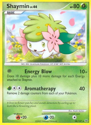 Shaymin (38/127) [Platine : Ensemble de base] 