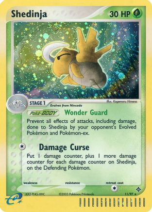 Shedinja (11/97) [EX : Dragon] 