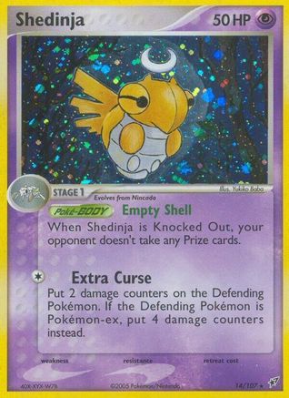 Shedinja/107 - [Deoxys] Reverse Holofoil