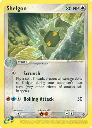 Shelgon (20/97) [EX : Dragon] 