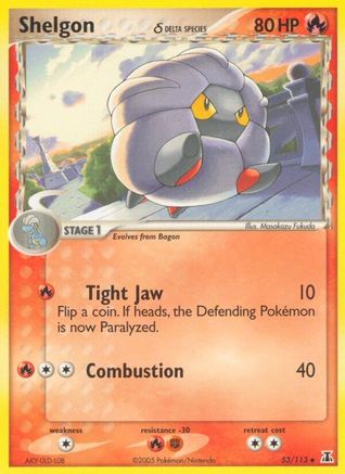 Shelgon - 053/113 (Delta Species) 53/113 - [Delta Species]