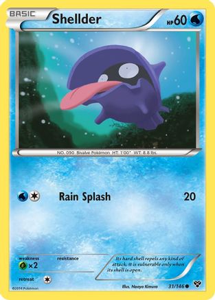 Shellder (31/146) [XY : Ensemble de base] 