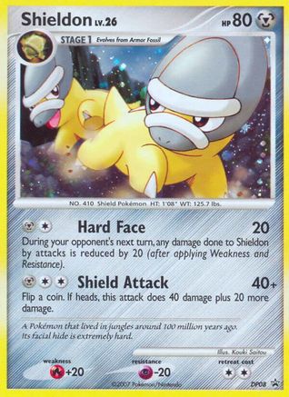 Shieldon - DP08/56 - [Diamond and Pearl Promos] Holofoil