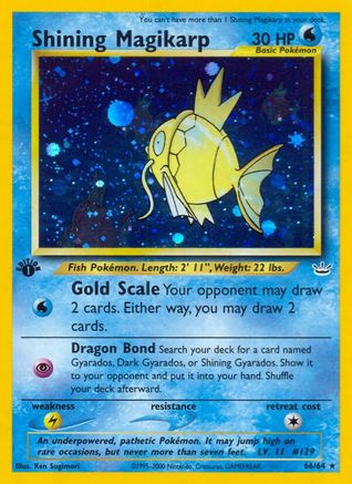 Magikarpe brillant (66/64) [Neo Revelation Unlimited] 