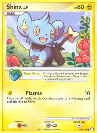 Shinx (98/123) [Diamant et perle : trésors mystérieux] 
