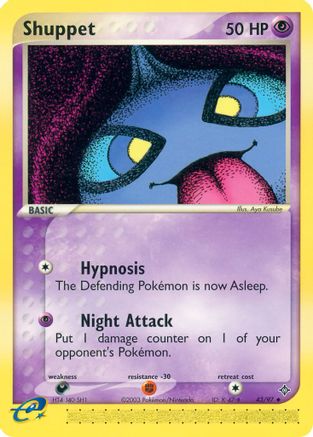 Shuppet (43/97) [EX : Dragon] 