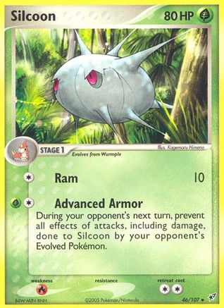 Silcoon/107 - [Deoxys] Reverse Holofoil
