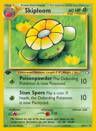 Skiploom 49/111 - [Neo Genesis] 1st Edition
