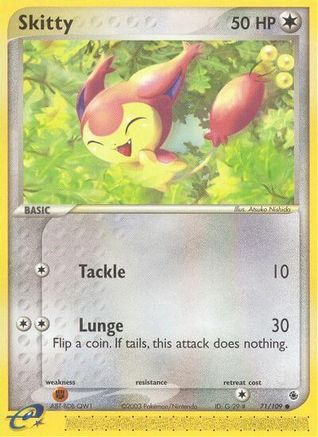 Skitty (71/109) [EX : Rubis et Saphir] 