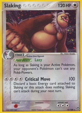 Slaking/108 - [Power Keepers] Reverse Holofoil