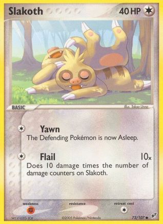 Slakoth (73/107) [EX : Deoxys] 