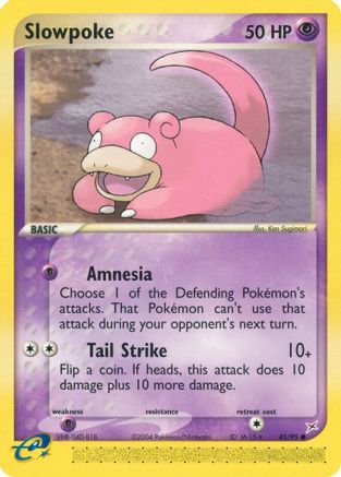 Slowpoke (45/95) [EX : Team Magma contre Team Aqua] 